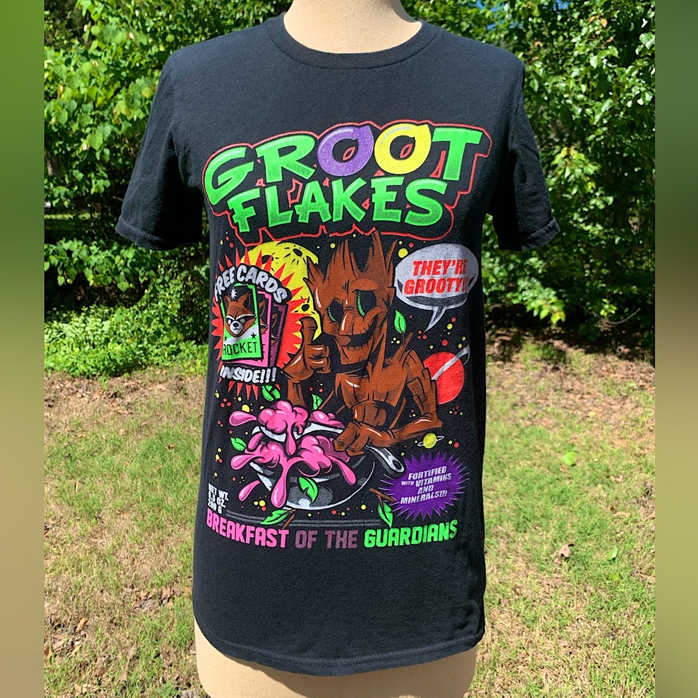 NWOT Funny Groot Guardians of the Galaxy Tee